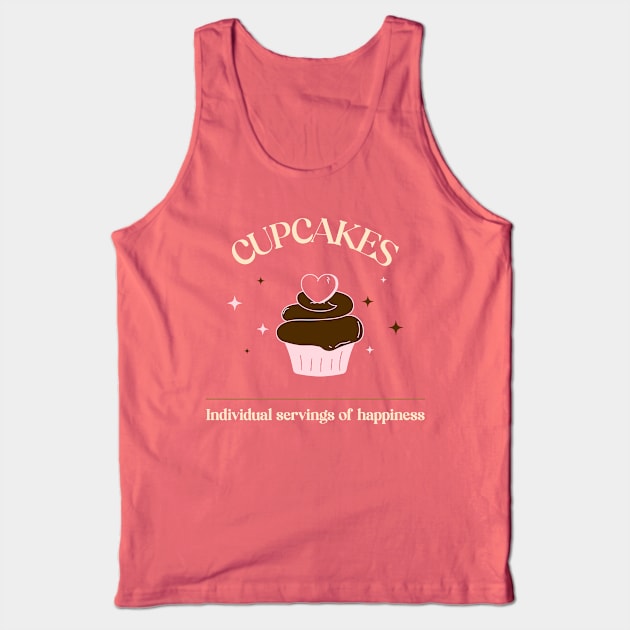 Cupcakes Tank Top by Craft and Crumbles